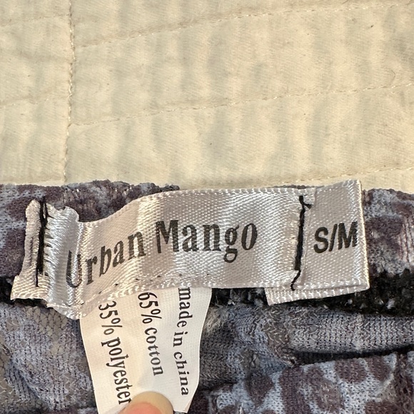 Y2K vintage Gray Leopard Print Lace Pants s/m NWT - Picture 2 of 6